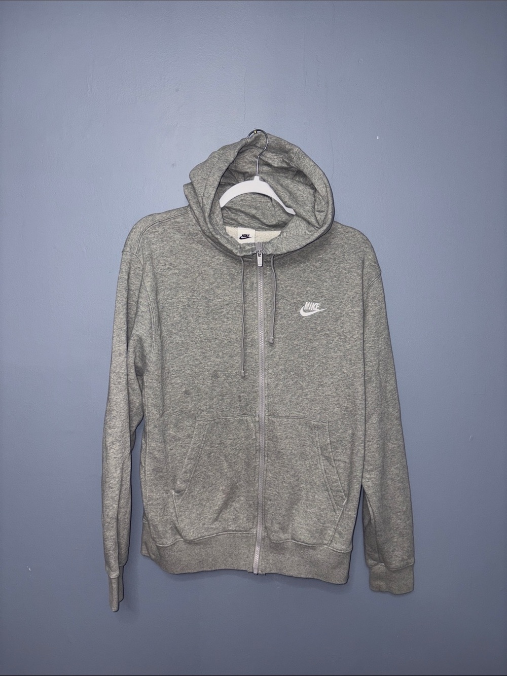 Nike • Gray Zip Up Hoodie